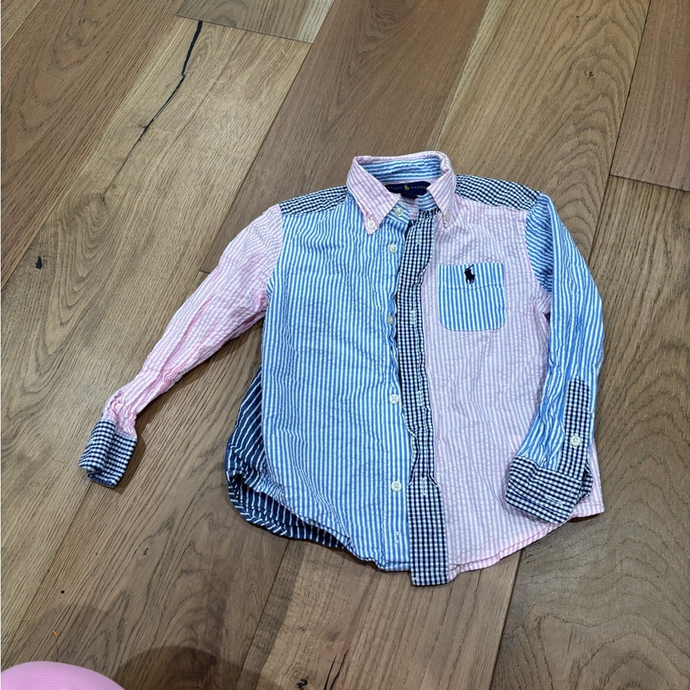 Ralph Lauren Striped Button-Up Shirt